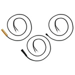 Vishay NTC Thermistor, 10kΩ Resistance, NTC Type, 6 x 17mm
