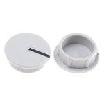 Sifam 15mm Grey Potentiometer Knob Cap, C151-GRY
