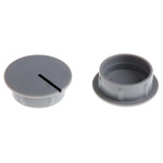 Sifam 21mm Grey Potentiometer Knob Cap, C211-GRY
