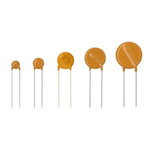 Vishay, VDRS Metal Oxide Varistor 700pF 10A, Clamping 165V, Varistor 100V