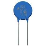 EPCOS, S25 Varistor 1.25nF 150A, Clamping 1025V, Varistor 620V