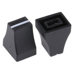 Sifam Black Potentiometer Knob, 05 LK081 04