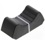 Sifam Black Potentiometer Knob, 4/02 LK110 01