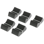Sifam Black Potentiometer Knob, 4/02 LK150 08