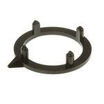 RS PRO Black Pointer Knob
