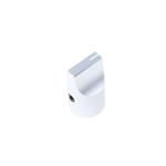 RS PRO 16.4mm Silver Potentiometer Knob for 6mm Shaft