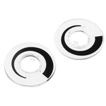RS PRO 29mm Clear Potentiometer Dial for 11mm Shaft