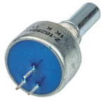 TE Connectivity 1kΩ Rotary Potentiometer 1-Gang Panel Mount, 404802692035
