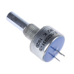 TE Connectivity 2.2kΩ Rotary Potentiometer 1-Gang Panel Mount, 404802692036