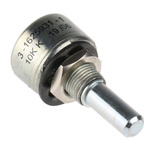 TE Connectivity 10kΩ Rotary Potentiometer 1-Gang Panel Mount, 404802696038