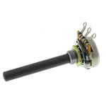TE Connectivity 100kΩ Rotary Potentiometer 1-Gang Panel Mount, 1624153-2