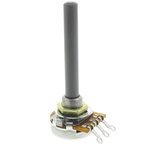 TE Connectivity 2.2kΩ Rotary Potentiometer 1-Gang Panel Mount, 1624127-2