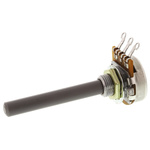 TE Connectivity 4.7kΩ Rotary Potentiometer 1-Gang Panel Mount, 1624139-2