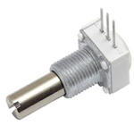 Vishay 5kΩ Rotary Potentiometer 1-Gang, Panel Mount (Through Hole), 249BBHS0XB25502KA