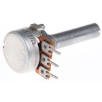Alps Alpine 10kΩ Rotary Carbon Film Potentiometer, Panel Mount (Through Hole), RK1631110TV9