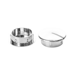 Sifam Potentiometer Knob Cap, C211 CHROME
