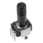 Alps Alpine 10kΩ Rotary Carbon Film Potentiometer, Panel Mount (Through Hole), RK09K1130A0H