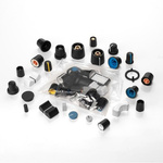 Sifam Black, White Potentiometer Knob Assortment, K70154