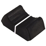 Sifam Black Potentiometer Knob, 4/02 LK150 01
