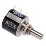 Vishay 5kΩ Rotary Potentiometer 10-Turns 1-Gang Panel Mount, 534B1502JLB