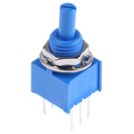 Bourns 3310H-003 Series Conductive Plastic Potentiometer with a 3.17 mm Dia. Shaft, 10kΩ, ±20%, 0.25W, ±1000ppm/°C