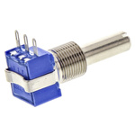 Bourns 50kΩ Rotary Potentiometer 1-Gang Panel Mount, 53RAA-R25-A18L