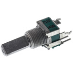Alps Alpine 10kΩ Rotary Potentiometer 1-Gang Through Hole, RK09L1140A2U