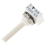 Vishay 10kΩ Rotary Potentiometer 1-Gang Panel Mount, P10XXAI103KB30