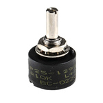 RS PRO 10kΩ Rotary Potentiometer 1-Gang Panel Mount