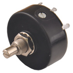 RS PRO 50kΩ Rotary Potentiometer 1-Gang Panel Mount