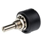 RS PRO 25kΩ Rotary Potentiometer 1-Gang Panel Mount