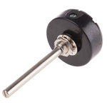 RS PRO 10kΩ Rotary Potentiometer 1-Gang Panel Mount