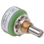 RS PRO 1kΩ Rotary Potentiometer 1-Gang Panel Mount