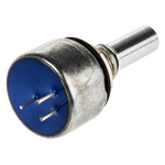 TE Connectivity 220Ω Rotary Potentiometer 1-Gang Panel Mount, 404802692046