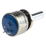 TE Connectivity 47kΩ Rotary Potentiometer 1-Gang Panel Mount, 404802692040