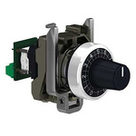 Schneider Electric 100kΩ Rotary Potentiometer 1-Gang Panel Mount, XB4BD912R100K