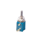 Nidec Components 1kΩ Rotary Potentiometer 3-Turns 1-Gang, M-1303 1K