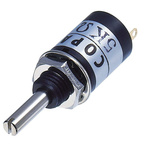 Nidec Components 10kΩ Rotary Potentiometer 3-Turns 1-Gang, MC1003-000-103