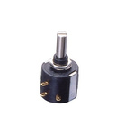 NIDEC COPAL ELECTRONICS GMBH Rotary Wirewound Potentiometer 10-Turns 1-Gang, M-22E10 1K