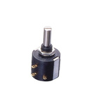 NIDEC COPAL ELECTRONICS GMBH Rotary Wirewound Potentiometer 10-Turns 1-Gang, M-22E10 2K