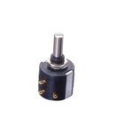 NIDEC COPAL ELECTRONICS GMBH Rotary Wirewound Potentiometer 10-Turns 1-Gang, M-22E10 5K