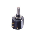 NIDEC COPAL ELECTRONICS GMBH Rotary Wirewound Potentiometer 10-Turns 1-Gang, M-22E10-050 100K