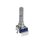 Bourns Rotary Audio Potentiometer 1-Gang, PRS12R-2125S-103B1