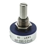 Vishay 20kΩ Rotary Potentiometer 1-Gang Panel Mount, 357B2203MAB251S22