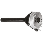 Radiohm 470Ω Rotary Potentiometer 1-Gang Panel Mount, 05.061.3470
