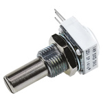 Vishay 250Ω Rotary Potentiometer 1-Gang, Panel Mount (Through Hole), 14910F0GJSX10251KA