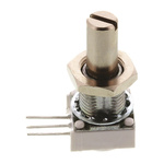 Vishay 10kΩ Rotary Potentiometer 1-Gang, Panel Mount (Through Hole), 14810F0GJSX10103KA