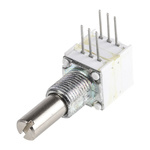 Vishay 10kΩ Rotary Potentiometer 2-Gang, Panel Mount (Through Hole), 14920F0GJSX13103KA