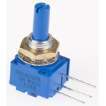 Bourns 50kΩ Rotary Potentiometer 1-Gang, Panel Mount (Through Hole), 93R1A-R22-A18L