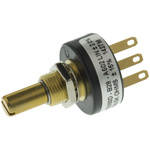Bourns 5kΩ Rotary Potentiometer Continuous-Turns 1-Gang Panel Mount, 6630S0D-B28-A502